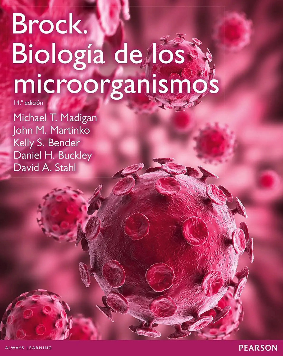 Libro Brock Biología de los Microorganismos - Referencia base en Microbiología.